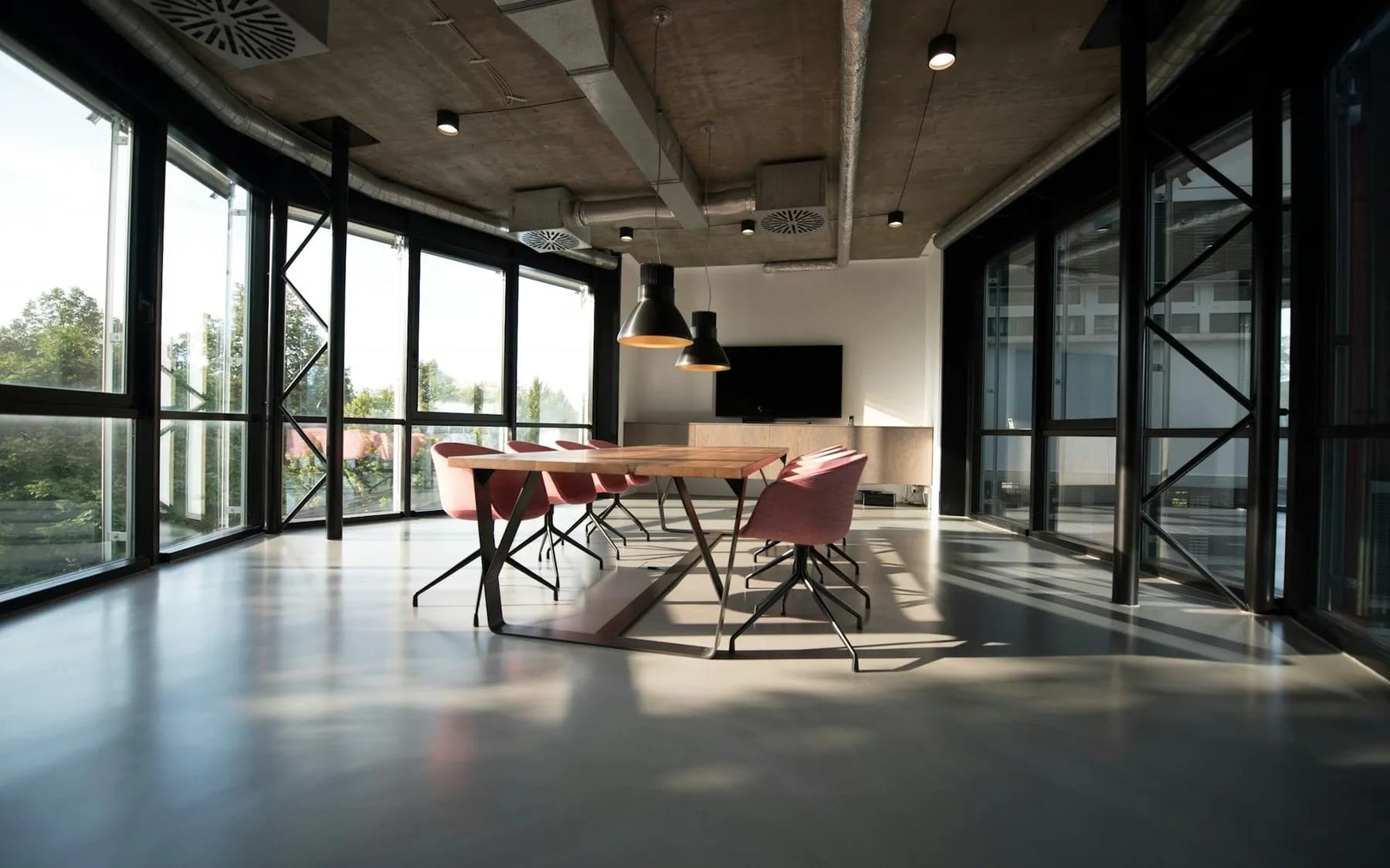 Modern office interior for professional consultation